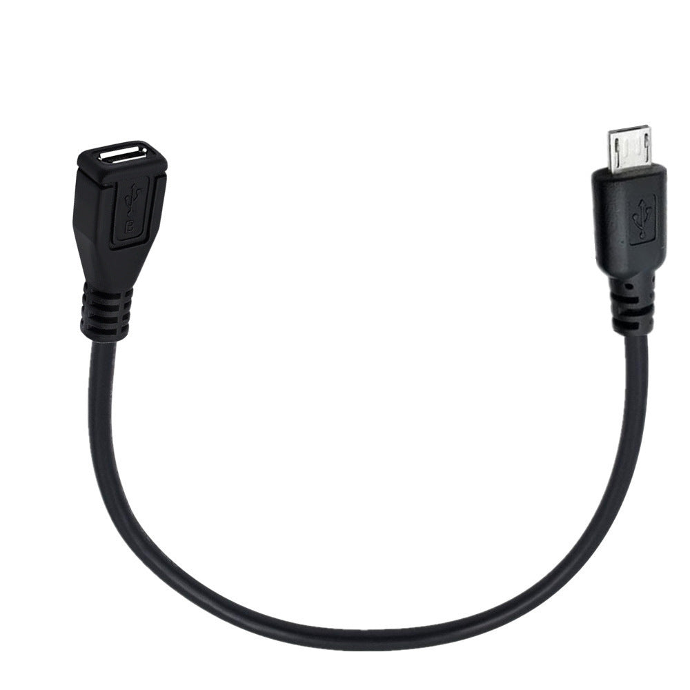 Micro USB B 5Pin Male to Micro Female Data Extension Cable 0.5m