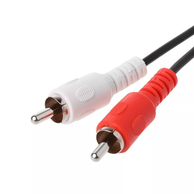 Din 5Pin Male to Dual RCA Male Audio Cable