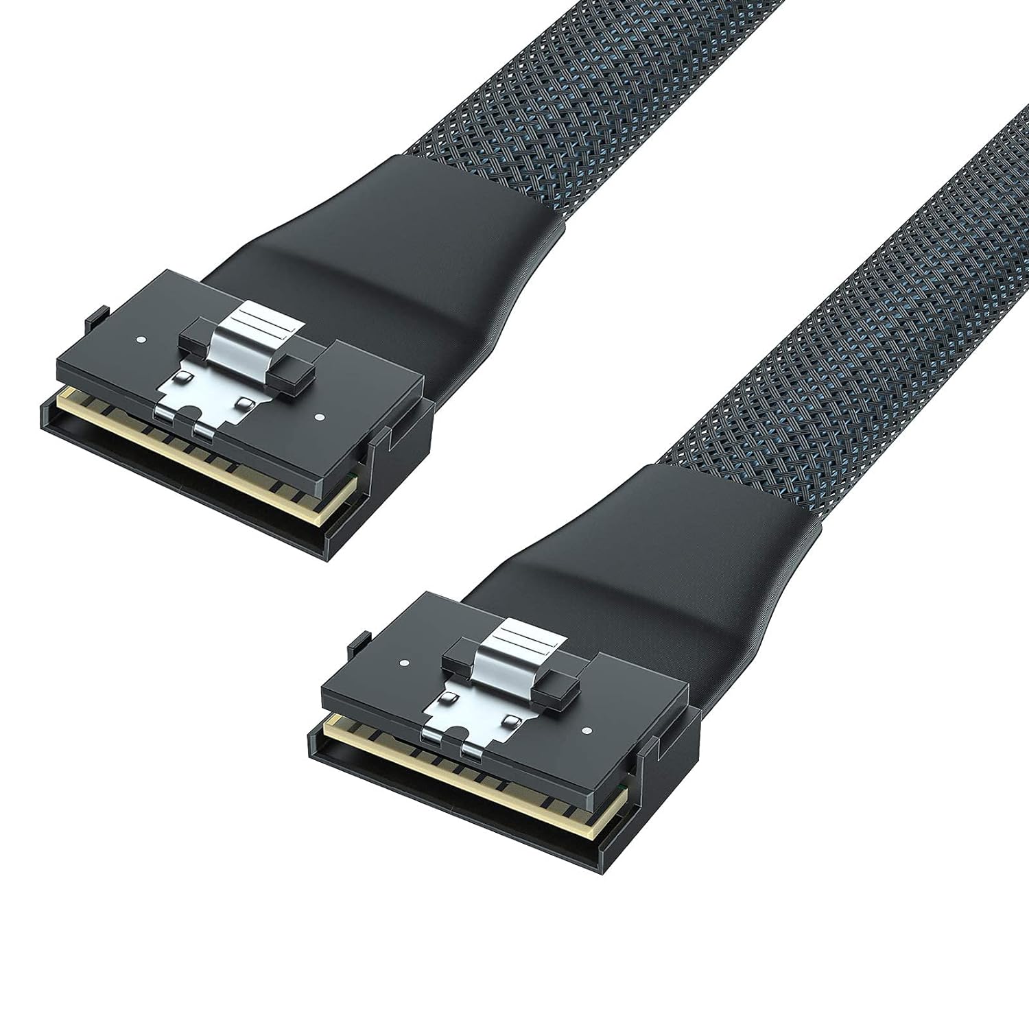 24G Internal Slim SAS SFF-8654 8i to SFF-8654 8i Low Profile Cable