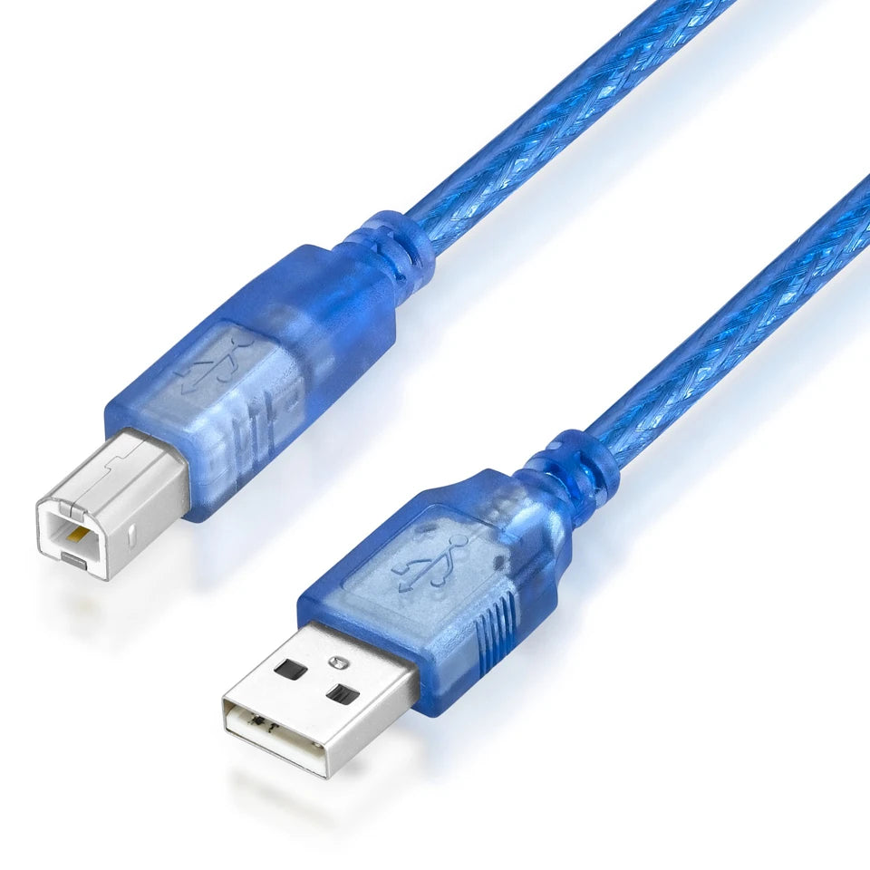 USB 2.0 Type A to Type B Printer Scanner Cable