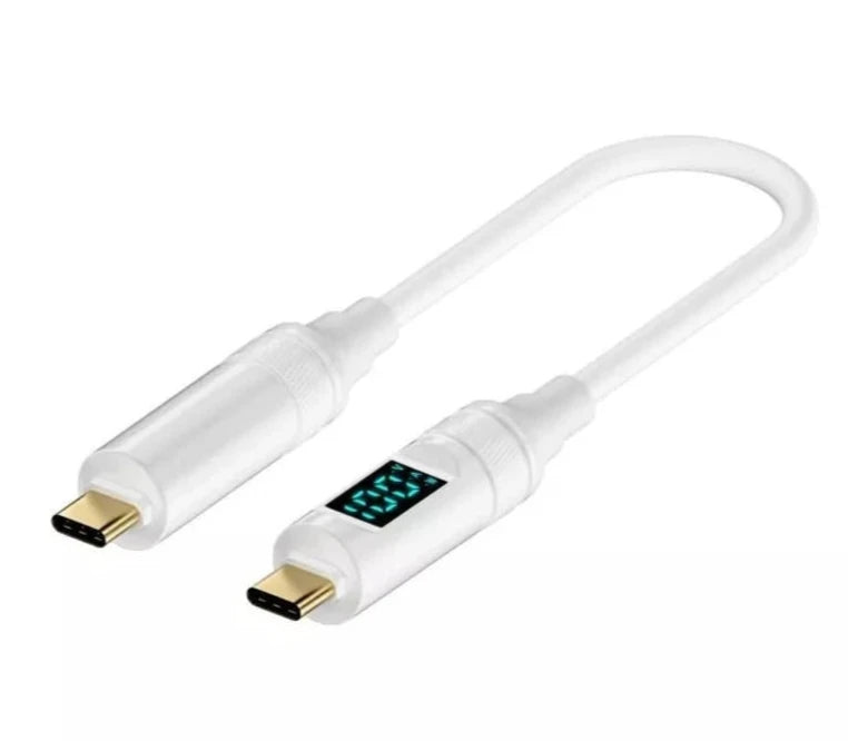 USB C 100W OTG Cable, Type C Male to Male PD Charging Adapter| 8K@60Hz 20Gbps