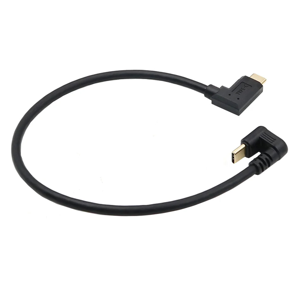 USB C Male to USB C Male Data Fast Charging Cable U Shape USB 3.1 5A 10Gbps