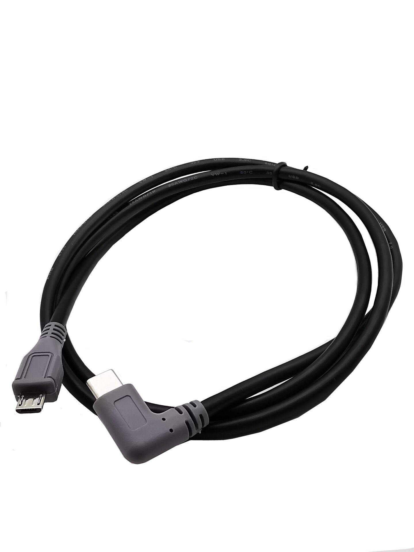 USB C Male to Micro Male Data Convertor OTG Cable 1m