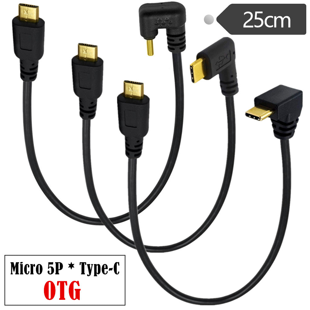 USB C 3.1 Male to Micro USB-B 5Pin Male Charging Cable