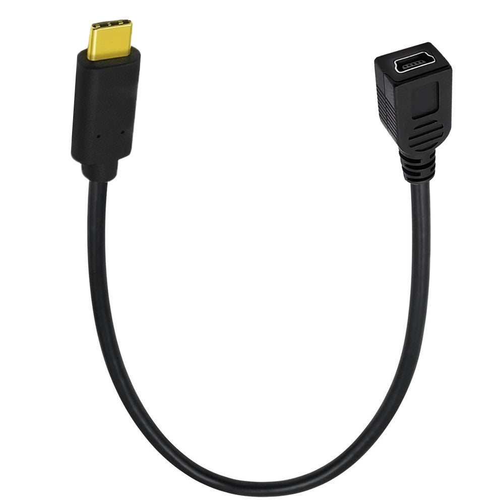 USB C 3.1 Male to Mini USB B Female Converter Cable