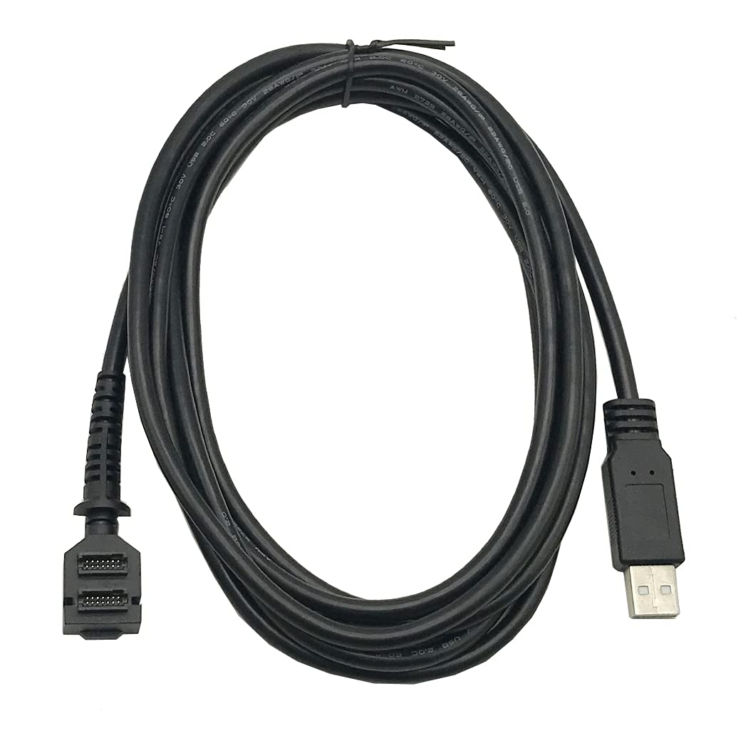 Double 14pin IDC to USB 2.0 A Male Power Charging Cable, for Verifone VX820 VX805