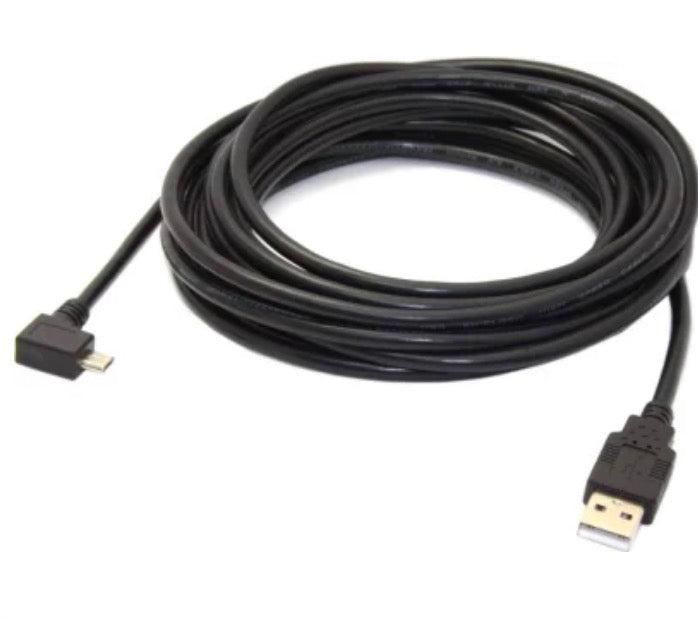 Micro 5 Pin USB Male to USB 2.0 Type A Data Charge Cable 5m