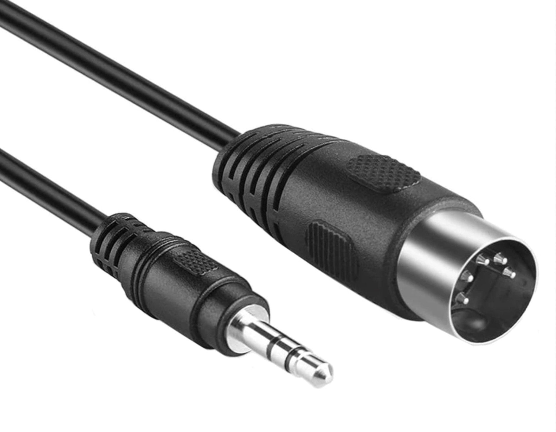 5-Pin Din Male to 3.5mm AUX TRS Audio Cable