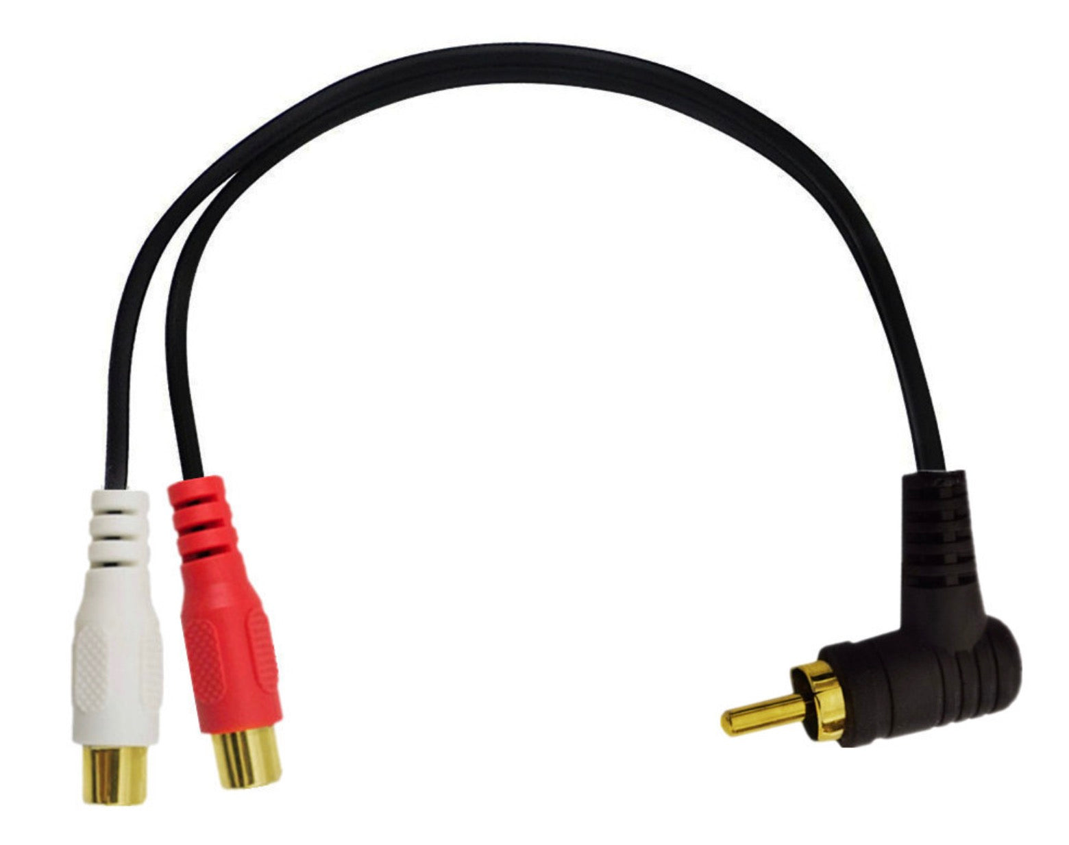 RCA Male to Dual RCA Female Audio Extension Splitter