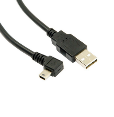 Mini USB 5 Pin B Male to USB 2.0 A Male Data Charge Cable 5m