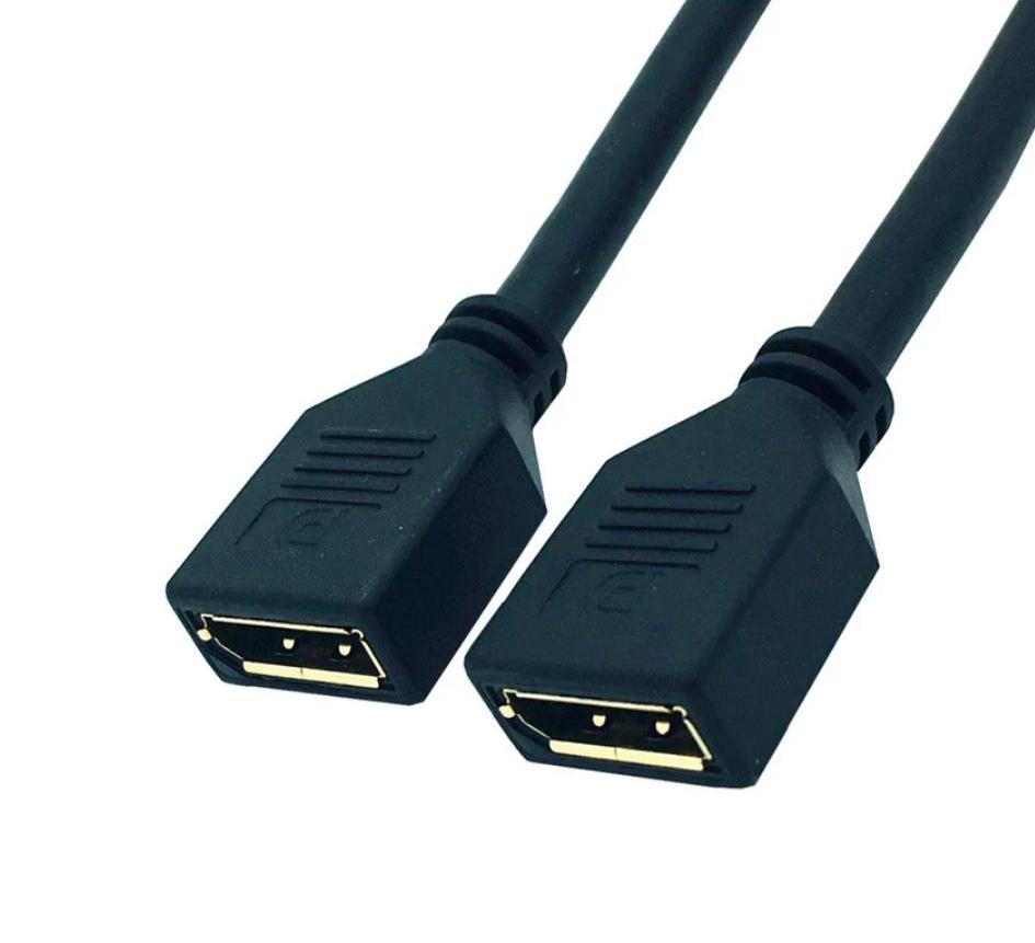 Displayport 1.2 Female to Female 4K Extension Cable 0.3m