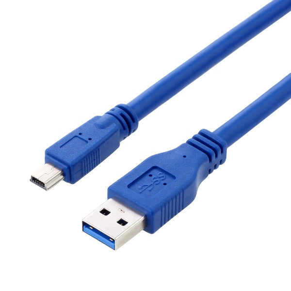 Blue Diamond Câble USB 2.0 type A à miniUSB type B de 6' (petits