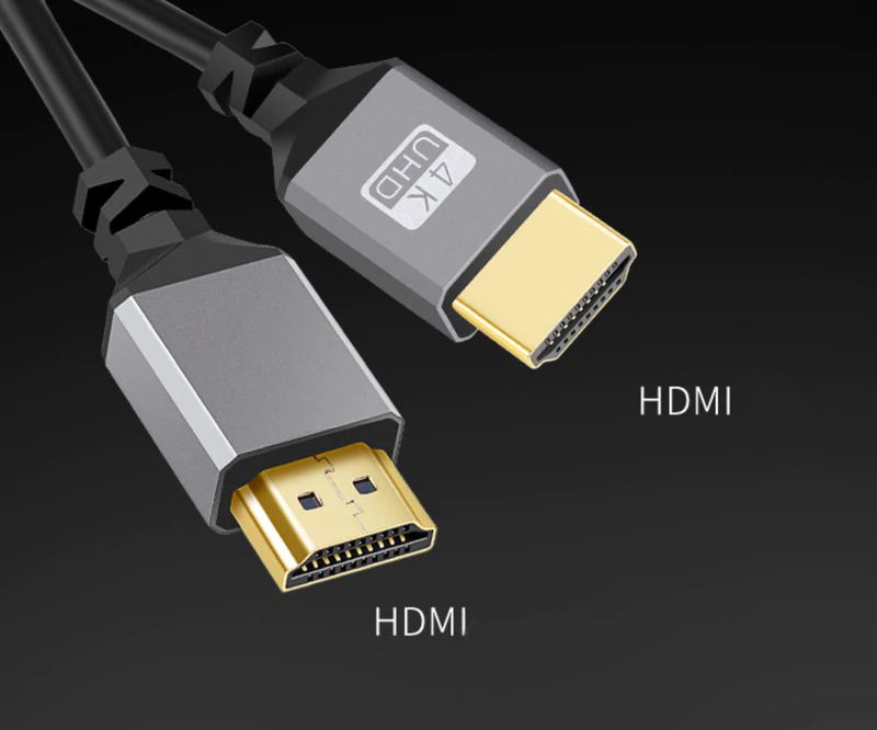 HDMI 2.0 4K@60Hz to HDMI Video Coiled Cable (Extends to 2.4m)